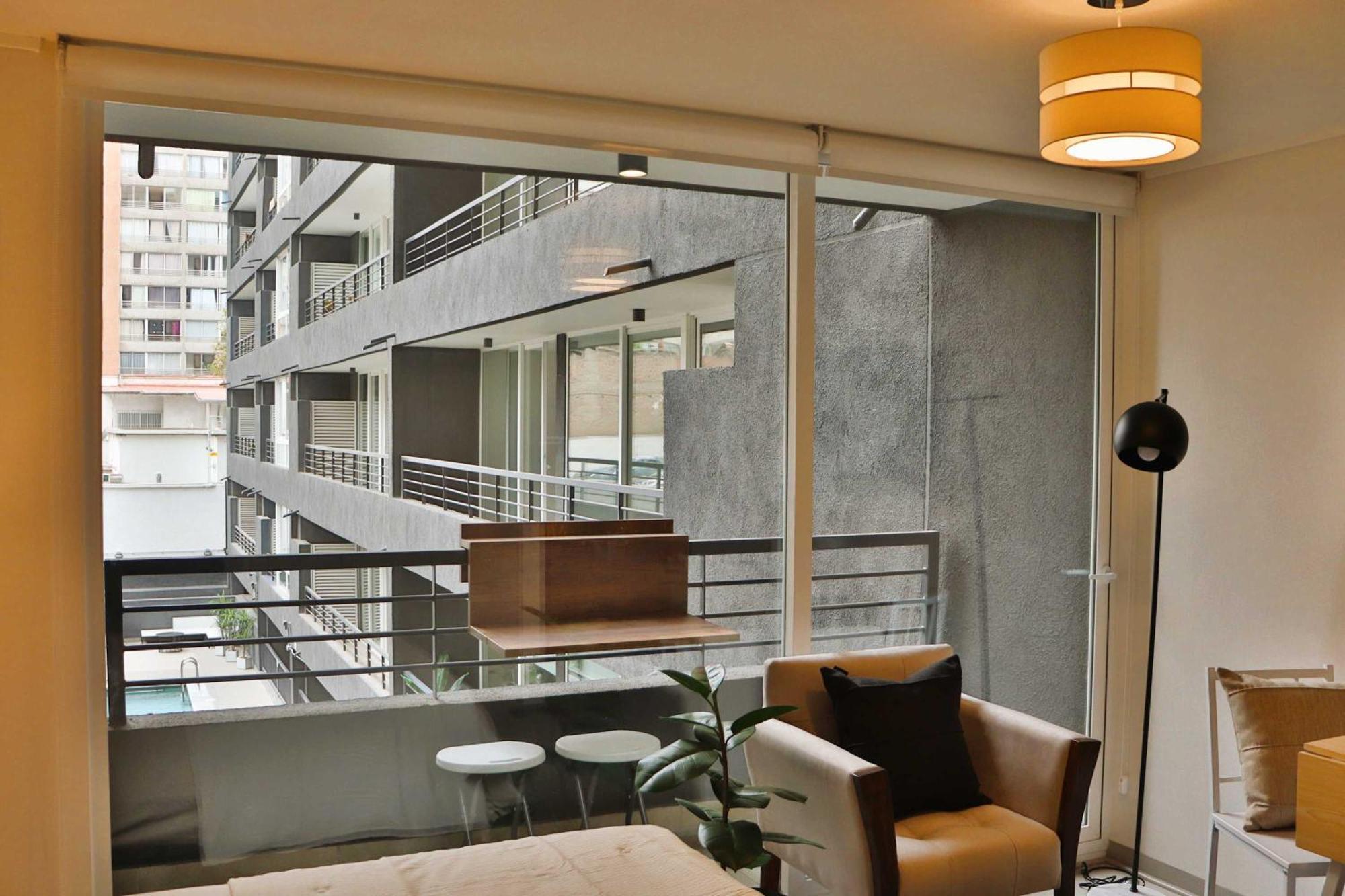 Hom I Luminoso Y Acogedor 2pax En Apartamento Santiago